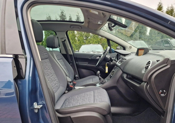 Opel Meriva cena 37900 przebieg: 137000, rok produkcji 2016 z Bytom Odrzański małe 704